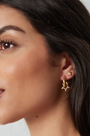 earrings twisted with star h5 Picture3